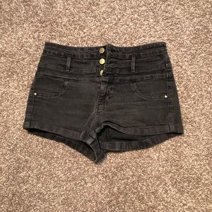 Refuge High Waisted Denim Shorts
